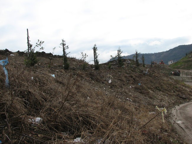 Odlagališče Velika Poljana in Solkan (terensk - foto povečava