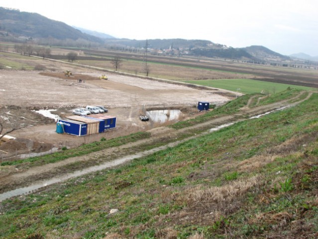 Odlagališče Velika Poljana in Solkan (terensk - foto