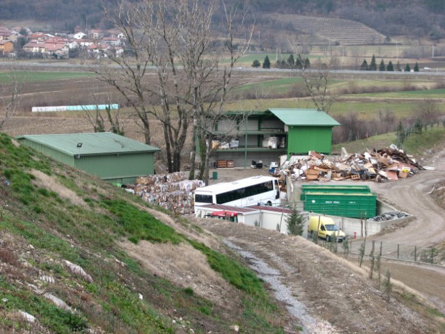 Odlagališče Velika Poljana in Solkan (terensk - foto