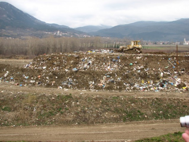 Odlagališče Velika Poljana in Solkan (terensk - foto