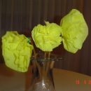 cvetlice iz papirnatih servetkov