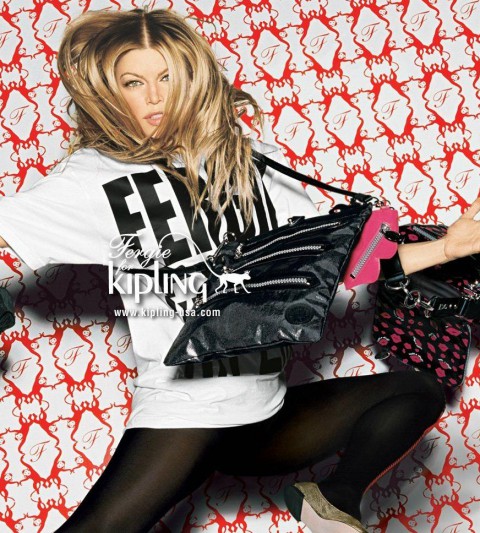 Fergie - Kipling bags - foto