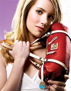 Emma Roberts - Dooney & Bourke bags - foto