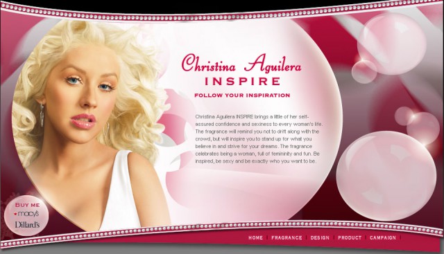 Cristina Aguilera - Perfumes - foto