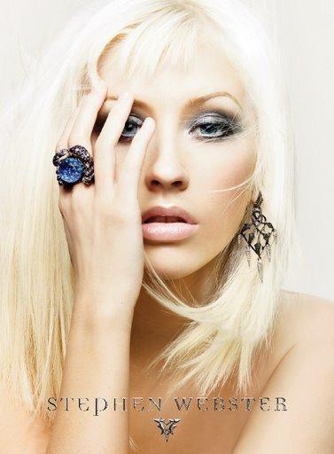 Cristina Aguilera - Stephen Webster Jewerly - foto povečava