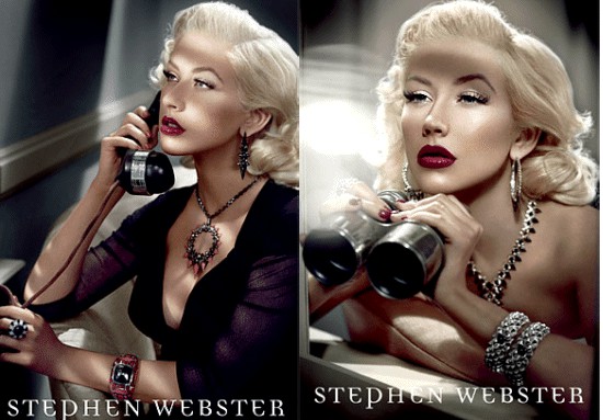 Cristina Aguilera - Stephen Webster Jewerly - foto
