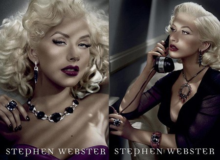 Cristina Aguilera - Stephen Webster Jewerly - foto povečava