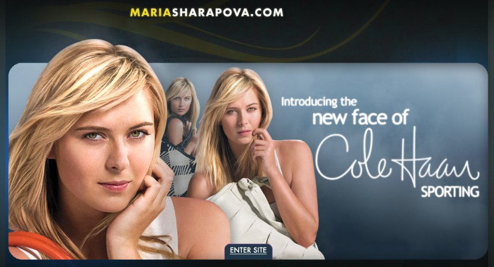 Maria Sharapova - Cole Haan - foto povečava