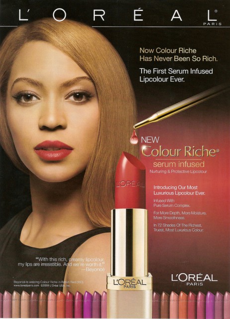 Beyonce Knowles - L'Oreal - foto