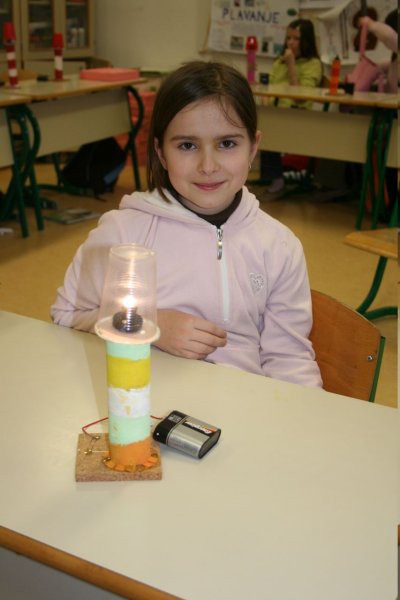Elektrika in svetilnik - foto
