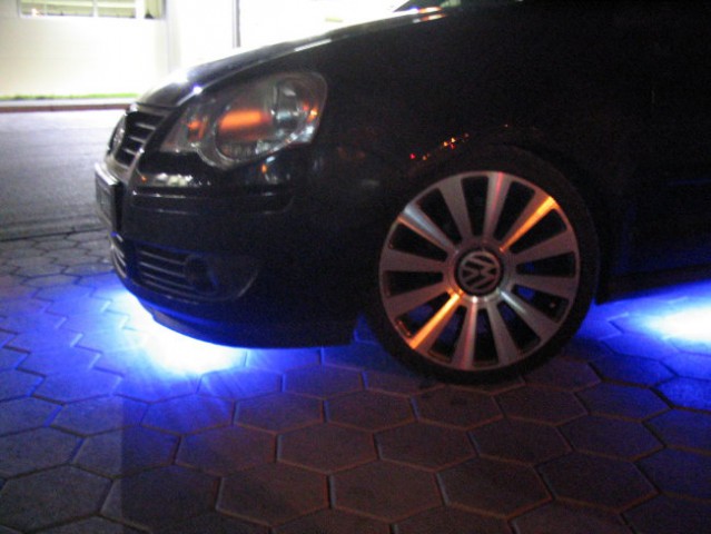 VW Polo 9N3 UnderBody LED - foto