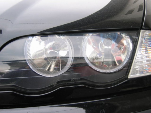BMW Angel eyes+Alu tachoringe - foto