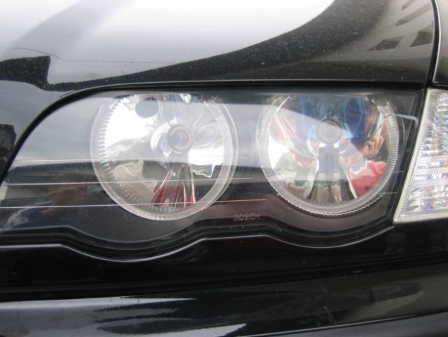 BMW Angel eyes+Alu tachoringe - foto