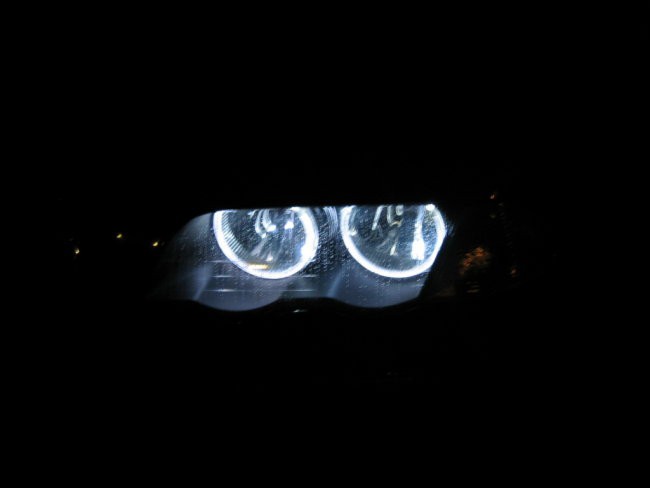BMW Angel eyes+Alu tachoringe - foto povečava