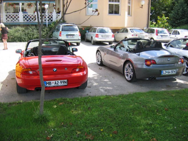 BMW roadster tour Avgust 2006 - foto