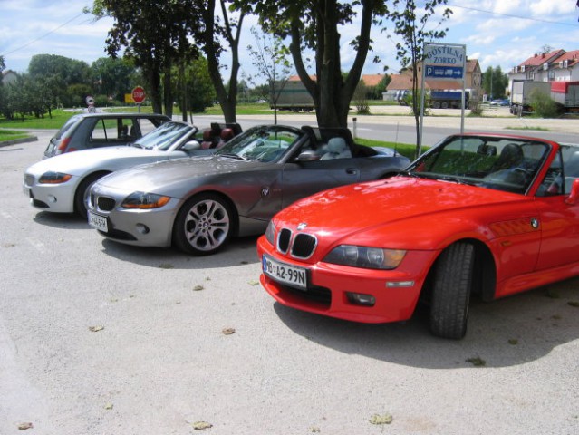 BMW roadster tour Avgust 2006 - foto