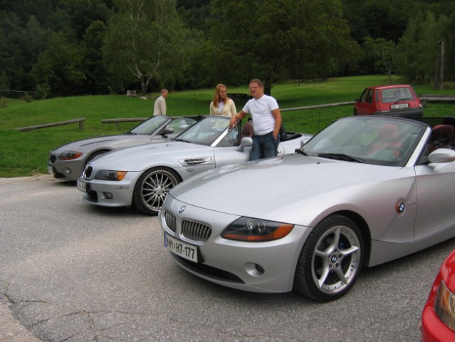 BMW roadster tour Avgust 2006 - foto