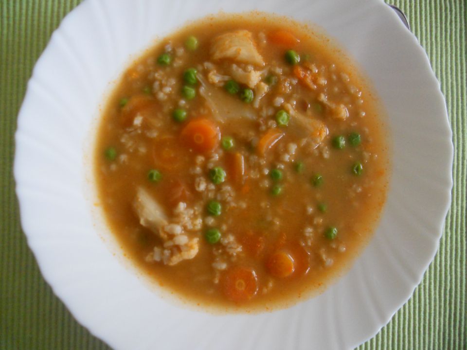 Zelenjavna juha z ješprenjem