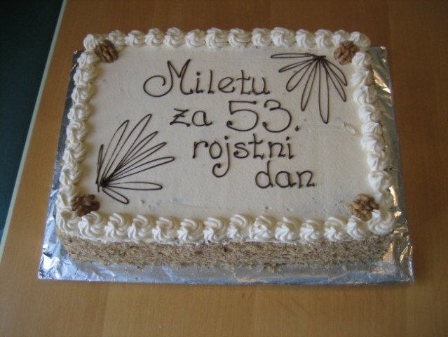 Čokoladno- orehova torta
