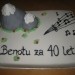 Torta za ljubitelja hribov in petja :)