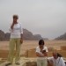 Wadi Rum - čekamo na džip