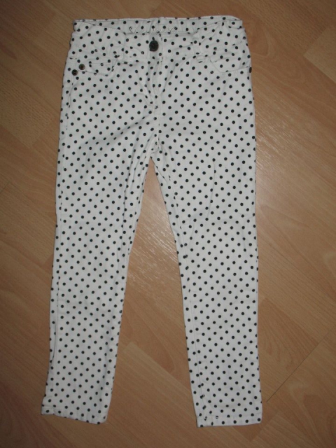 Denim co skinny pikaste hlače 5 let (večje)