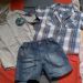 Leva srajčka H&M, desna NKD, hlače Zara, velik 110...komplet 9evrov
