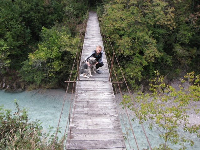 26.09.2009 - Bovec - eden tistih mostov