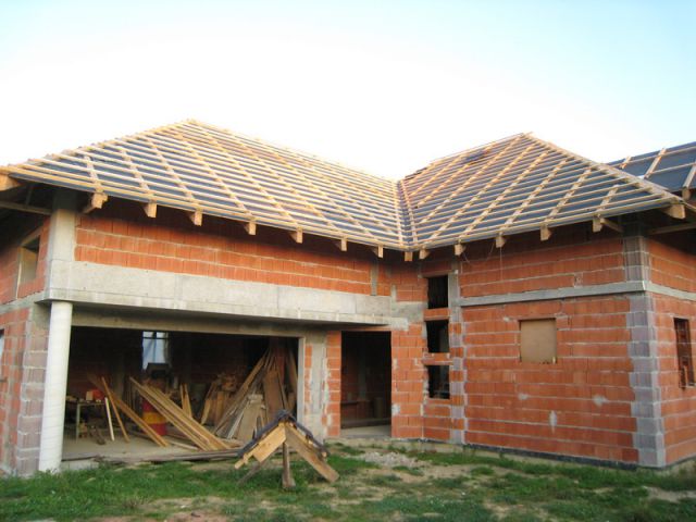 Gradnja hiše Minka&Aleš - foto