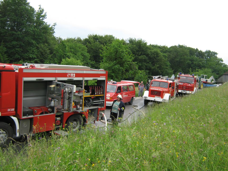 Požar avtobusa Ključice - foto povečava