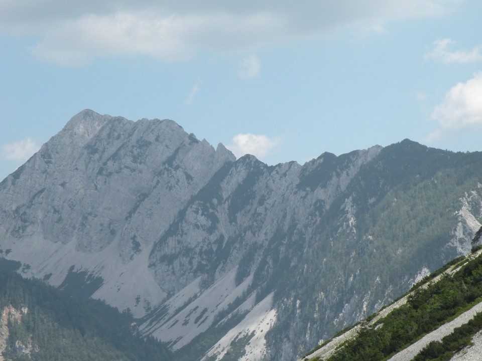 Begunjščica in Stol 1-2 .8. 2009 - foto povečava