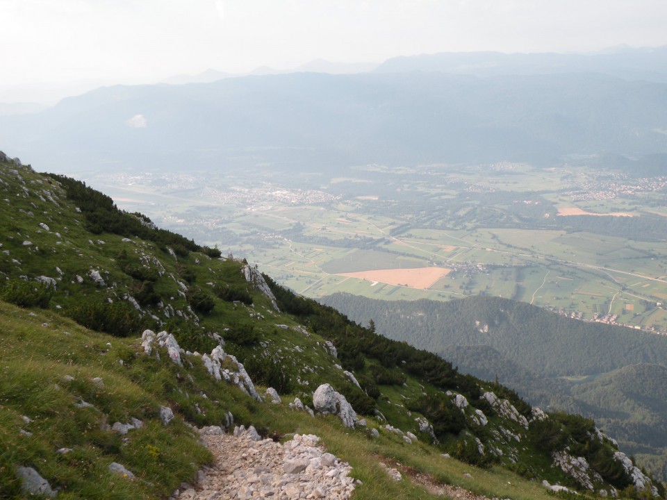 Begunjščica in Stol 1-2 .8. 2009 - foto povečava