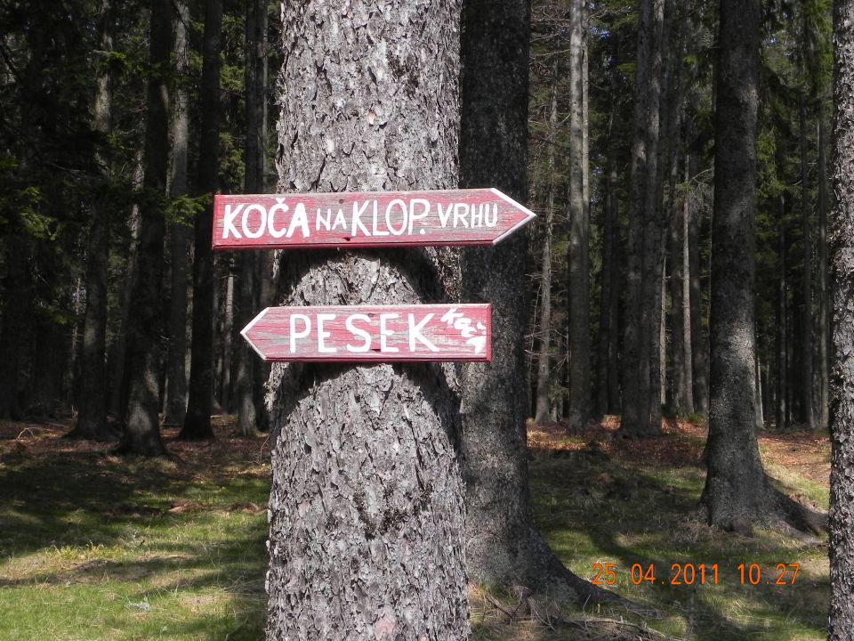 Klopni vrh 25.04.2011 - foto povečava