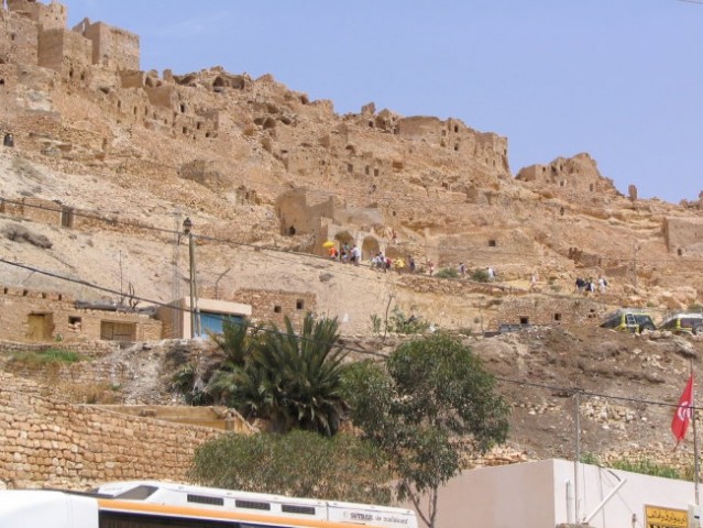 Berberska trdnjava Chenini na celini