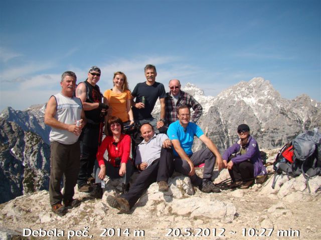 Blejska koča-Debela peč-Lipanski vrh-20.5.12 - foto