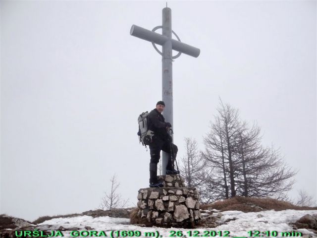 Naravske ledine-Uršlja gora-Križan-26.12.2012 - foto