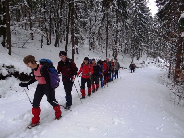 Blagovica-Špilk-Trojane-17.2.2013 - foto