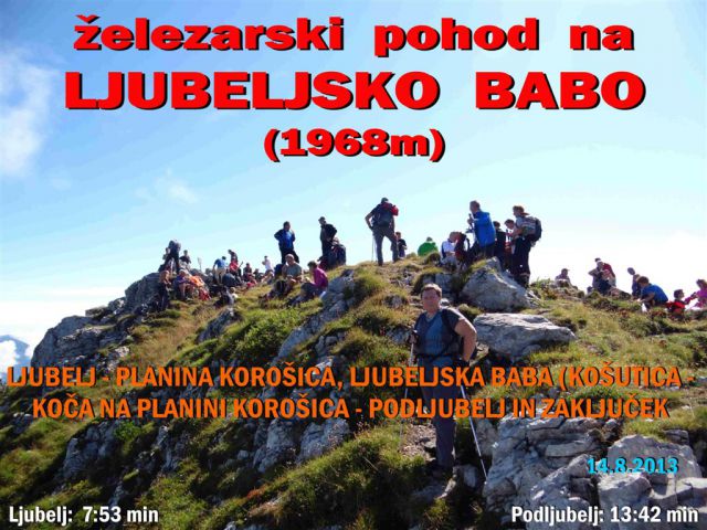 Ljubelj-Ljubeljska Baba-Pl.Korošica-24.8.2013 - foto