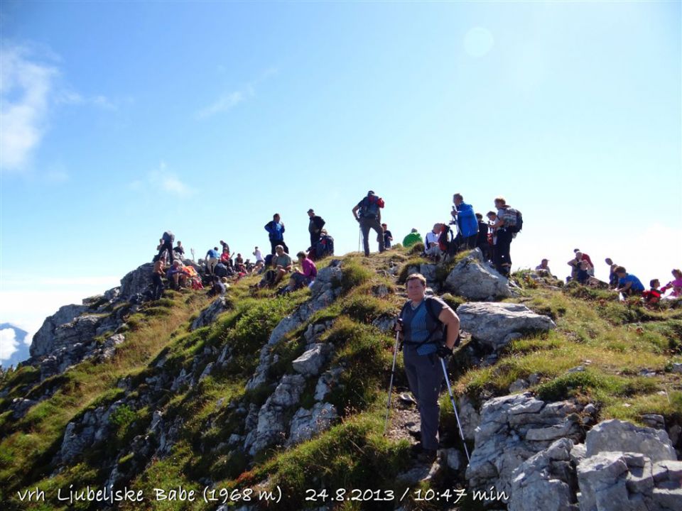 Ljubelj-Ljubeljska Baba-Pl.Korošica-24.8.2013 - foto povečava