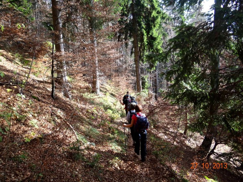 Brezje-Lešanska pl.-Dobrča-Koča-27.10.13 - foto povečava