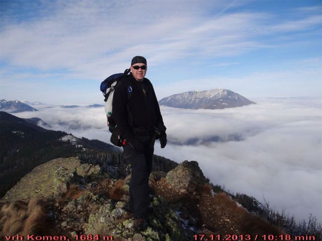 Smrekovec-Krnes-Komen(1684m)-17.11.2013 - foto