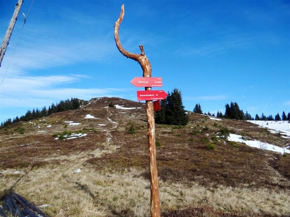 Smrekovec-Krnes-Komen(1684m)-17.11.2013 - foto povečava