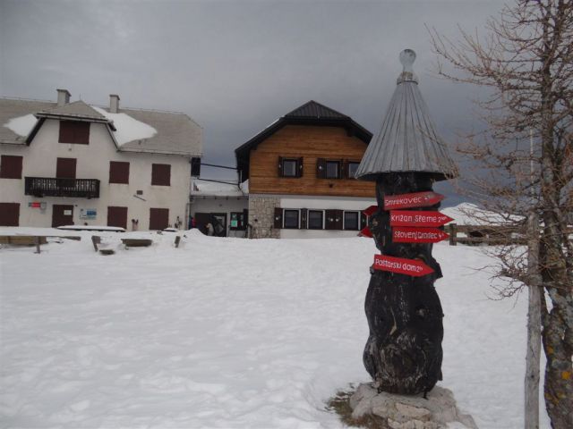 Poštarski dom-Uršlja gora(1699m)-8.12.2013 - foto