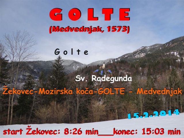 Žekovec-Mozirska koča-Golte-15.2.2014 - foto