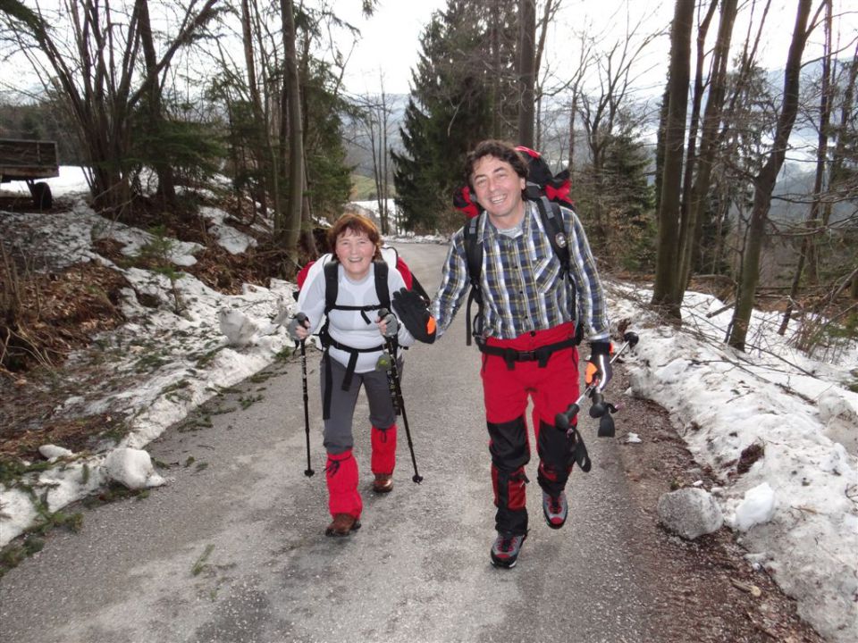 Žekovec-Mozirska koča-Golte-15.2.2014 - foto povečava