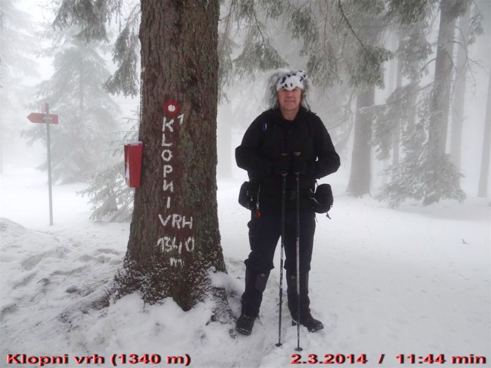 Rogla-Pesek-Klopni vrh-2.3.2014 - foto povečava