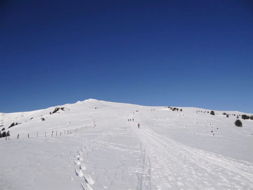Waldheimhütte-Zirbitzkogel(2396m)-9.3.2014 - foto povečava