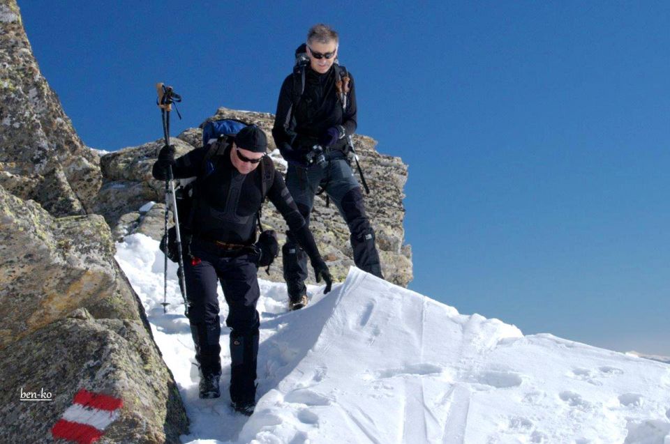 Waldheimhütte-Zirbitzkogel(2396m)-9.3.2014 - foto povečava