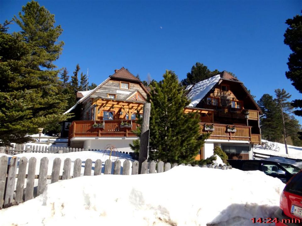 Waldheimhütte-Zirbitzkogel(2396m)-9.3.2014 - foto povečava