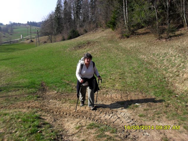 Sava-Zasavska Sv.Gora(849m)-Zagorje-16.3.2014 - foto